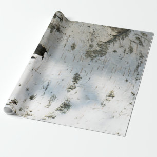 Birkenrinde Geschenkpapier