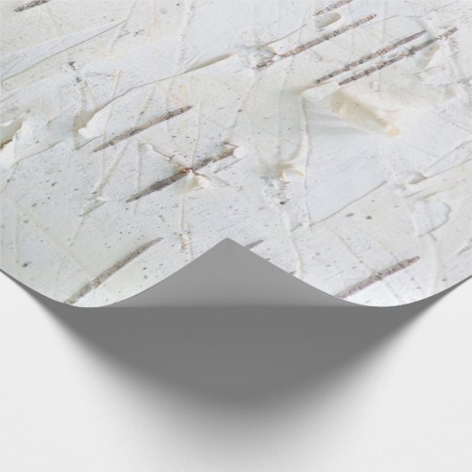 Birkenrinde Geschenkpapier (Ecke)