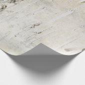 Birkenrinde Geschenkpapier (Ecke)