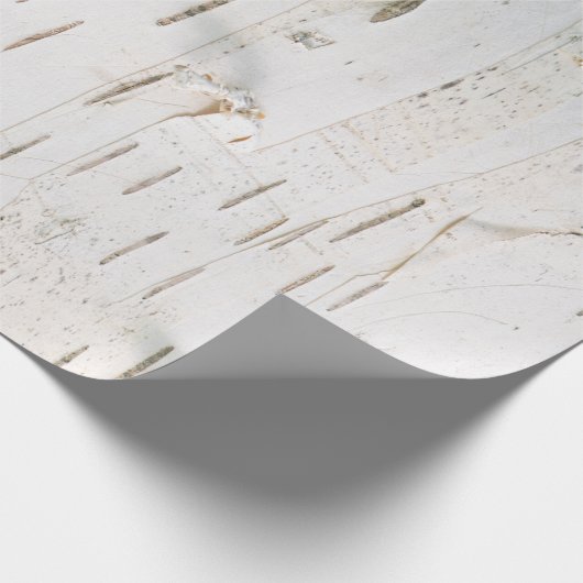 Birkenrinde Geschenkpapier (Ecke)