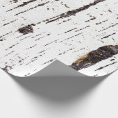 Birkenrinde Geschenkpapier (Ecke)
