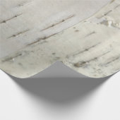 Birkenrinde Geschenkpapier (Ecke)