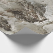 Birkenrinde Geschenkpapier (Ecke)