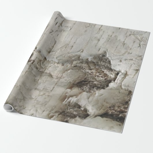 Birkenrinde Geschenkpapier (Ungerollt)