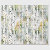 Birkenrinde Geschenkpapier (Flach)