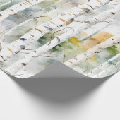 Birkenrinde Geschenkpapier (Ecke)