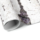 Birkenrinde Geschenkpapier (Rolleneckpunkt)