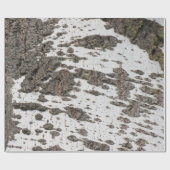 Birkenrinde Geschenkpapier (Flach)