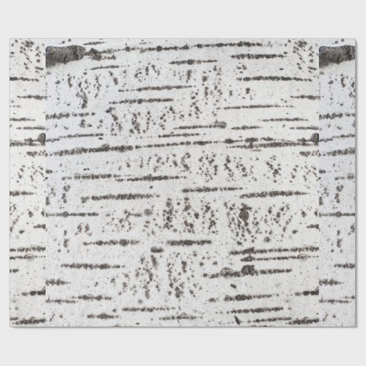 Birkenrinde Geschenkpapier (Flach)