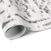 Birkenrinde Geschenkpapier (Rolleneckpunkt)