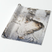 Birkenrinde Geschenkpapier (Ungerollt)