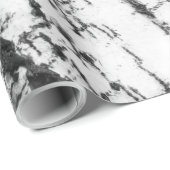 Birkenrinde Geschenkpapier (Rolleneckpunkt)