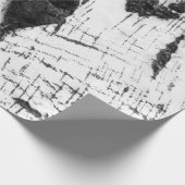 Birkenrinde Geschenkpapier (Ecke)