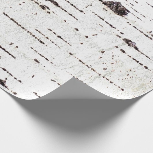 Birkenrinde Geschenkpapier (Ecke)