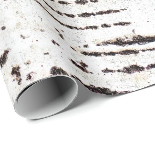 Birkenrinde Geschenkpapier (Rolleneckpunkt)