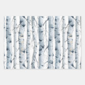 Birkenrinde Geschenkpapier Set (Vorderseite 2)