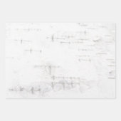 Birkenrinde Geschenkpapier Set (Vorderseite)