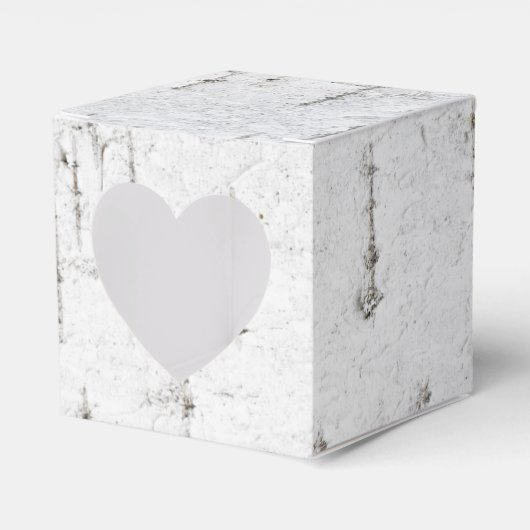 Birkenrinde Geschenkschachtel (Vorderseite)