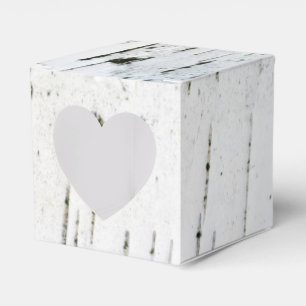 Birkenrinde Geschenkschachtel