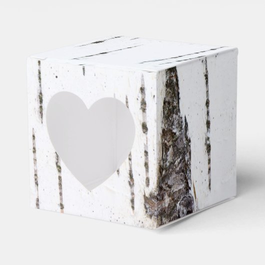 Birkenrinde Geschenkschachtel (Vorderseite)