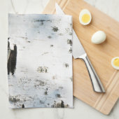 Birkenrinde Geschirrtuch (Viertel Falte)