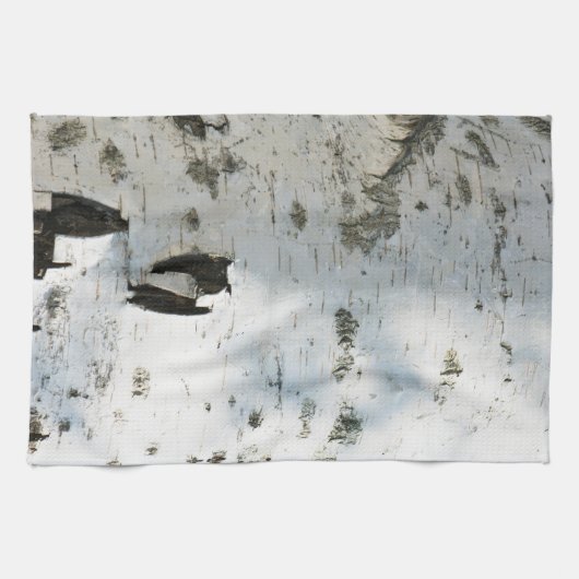 Birkenrinde Geschirrtuch (Horizontal)