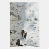 Birkenrinde Geschirrtuch (Vertikal)