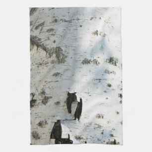 Birkenrinde Geschirrtuch