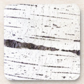 Birkenrinde Getränkeuntersetzer (Vorderseite)