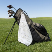 Birkenrinde Golfhandtuch (Gras)