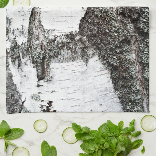 Birkenrinde Handtuch (Gefaltet)