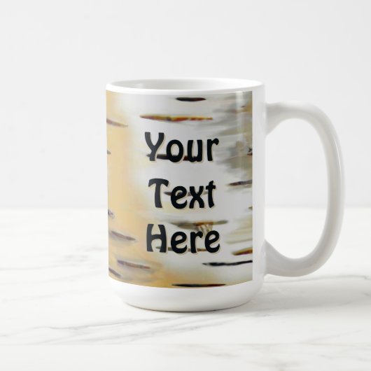 Birkenrinde Kaffeetasse (Rechts)
