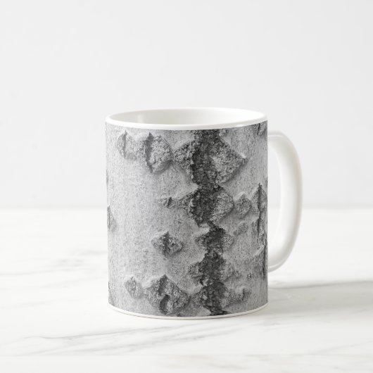 Birkenrinde Kaffeetasse (VorderseiteRechts)