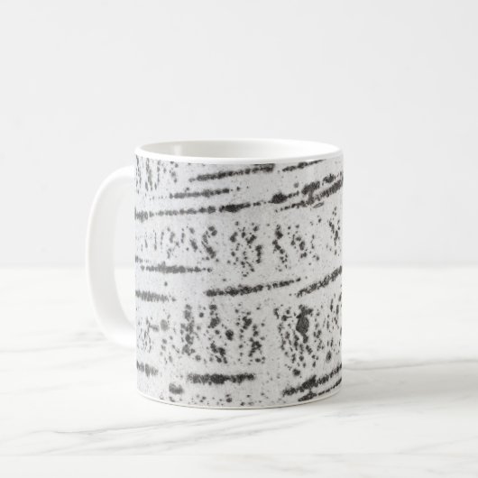 Birkenrinde Kaffeetasse (Vorderseite Links)