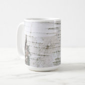 Birkenrinde Kaffeetasse (Vorderseite Links)