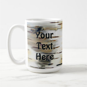 Birkenrinde Kaffeetasse