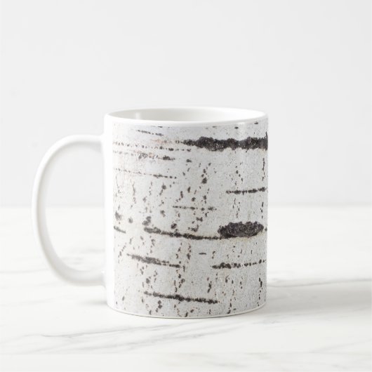 Birkenrinde Kaffeetasse (Links)