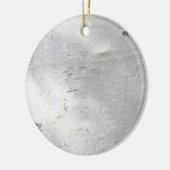 Birkenrinde Keramik Ornament (Links)