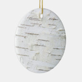 Birkenrinde Keramik Ornament (Rechts)