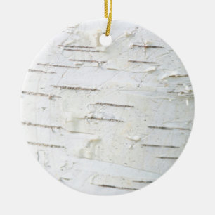 Birkenrinde Keramik Ornament
