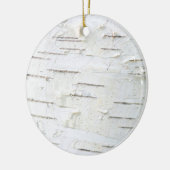 Birkenrinde Keramik Ornament (Links)