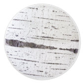 Birkenrinde Keramikknauf (Vorderseite)