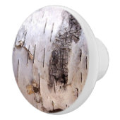 Birkenrinde Keramikknauf (Rechts)