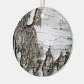 Birkenrinde Keramikornament (Links)