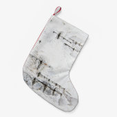 Birkenrinde Kleiner Weihnachtsstrumpf (Vorderansicht (hängend))