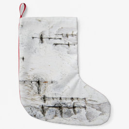 Birkenrinde Kleiner Weihnachtsstrumpf