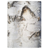 Birkenrinde Klemmbrett (Rückseite)