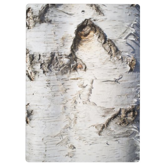 Birkenrinde Klemmbrett (Rückseite)