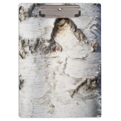 Birkenrinde Klemmbrett (Vorderseite)