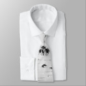 Birkenrinde Krawatte (Gebunden)